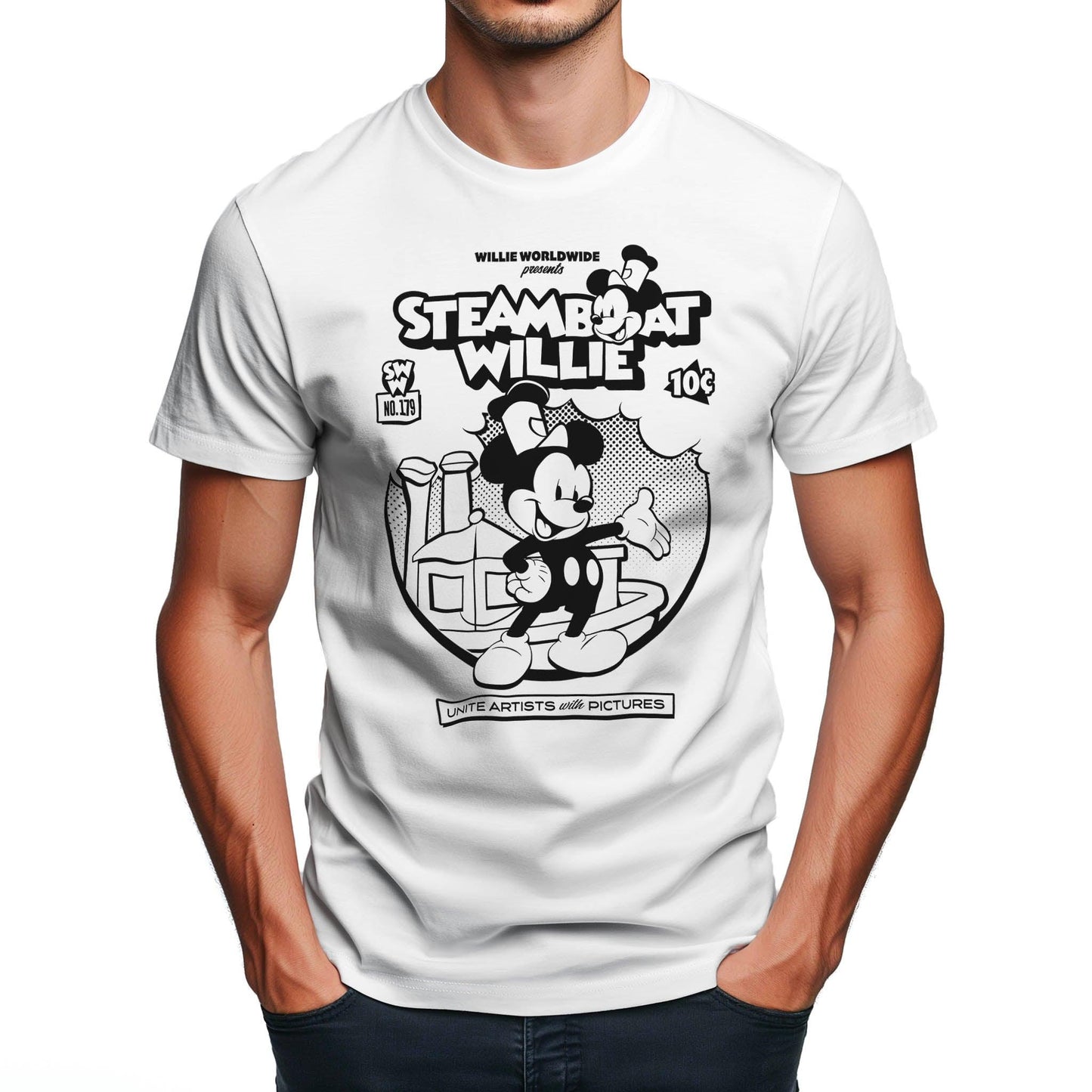 Welcome to My World! Tee - Steamboat Willie World