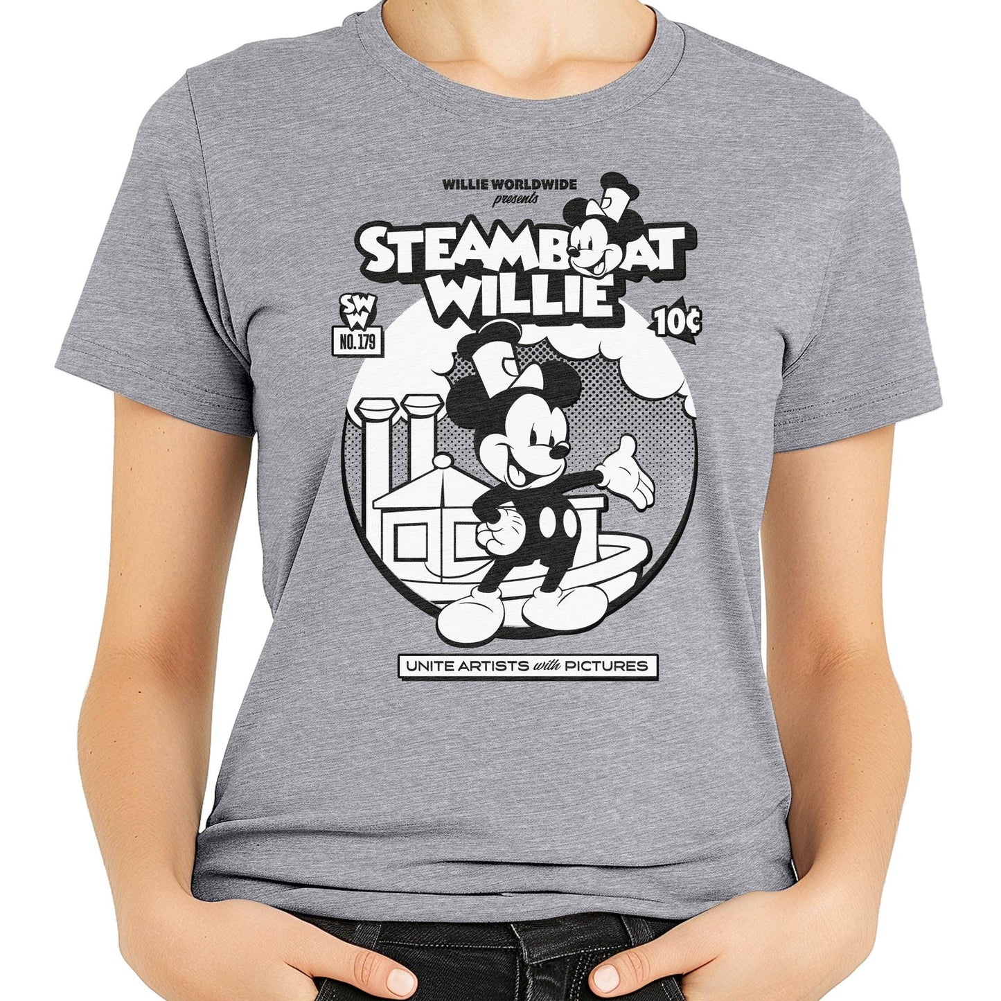 Welcome to My World! Tee - Steamboat Willie World