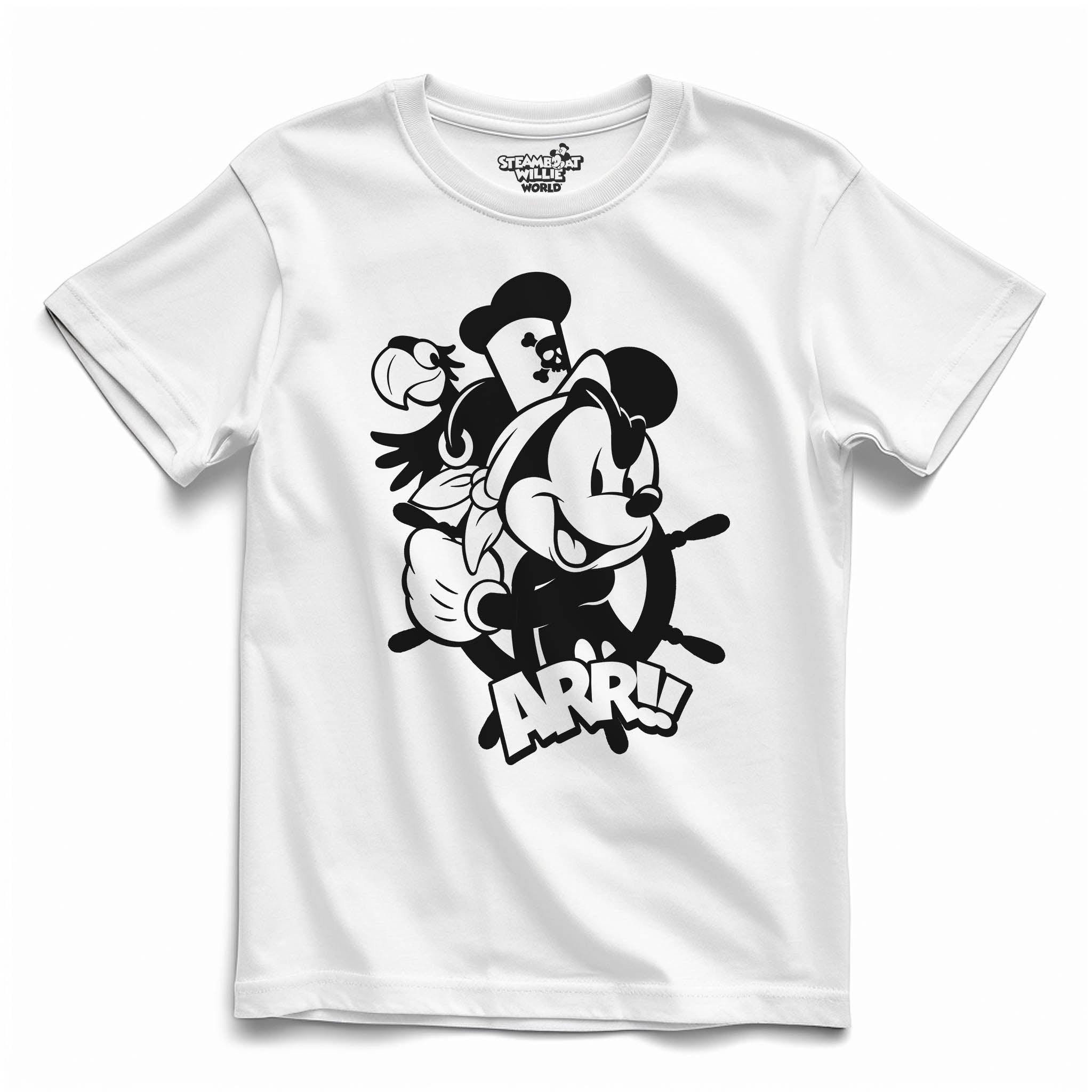 Yo Ho! Youth Tee - Steamboat Willie World