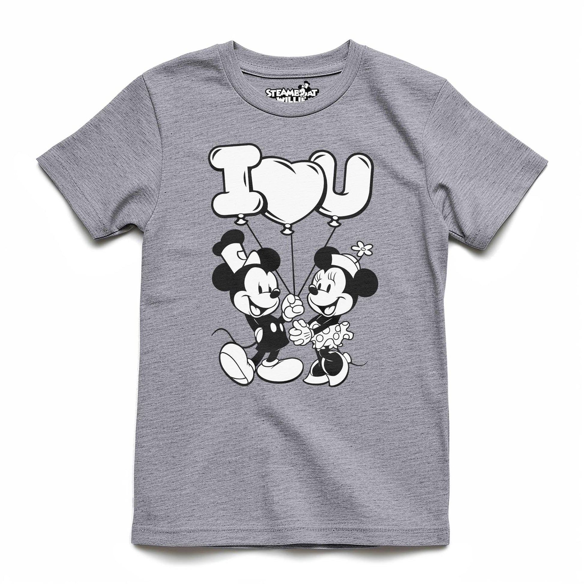 I Heart You! Youth Tee - Steamboat Willie World