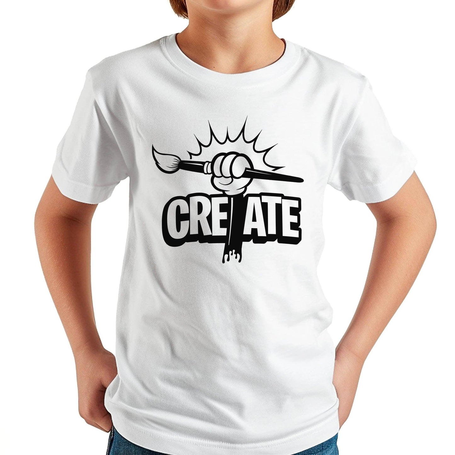 Create! Youth Tee - Steamboat Willie World