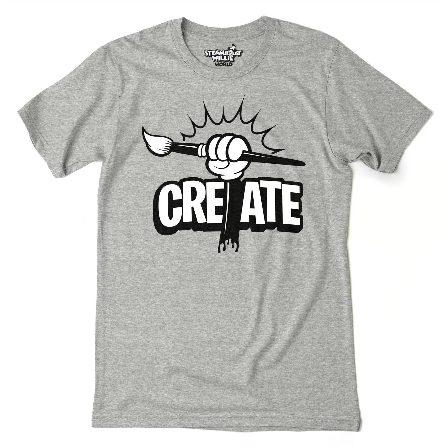 Create! Tee - Steamboat Willie World