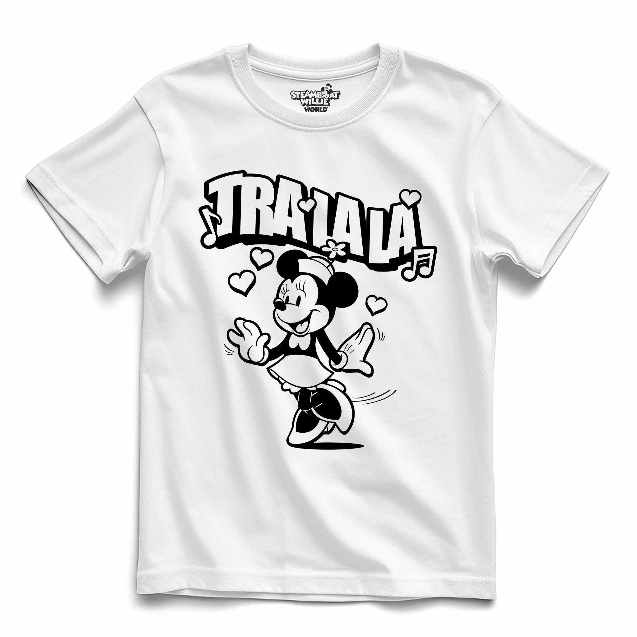 Tra-La-La! Youth Tee - Steamboat Willie World