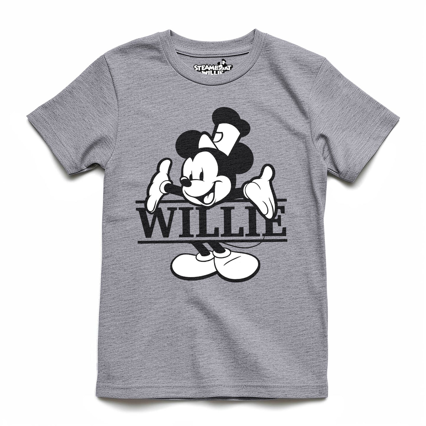 What's My Name? Youth Tee - Steamboat Willie World