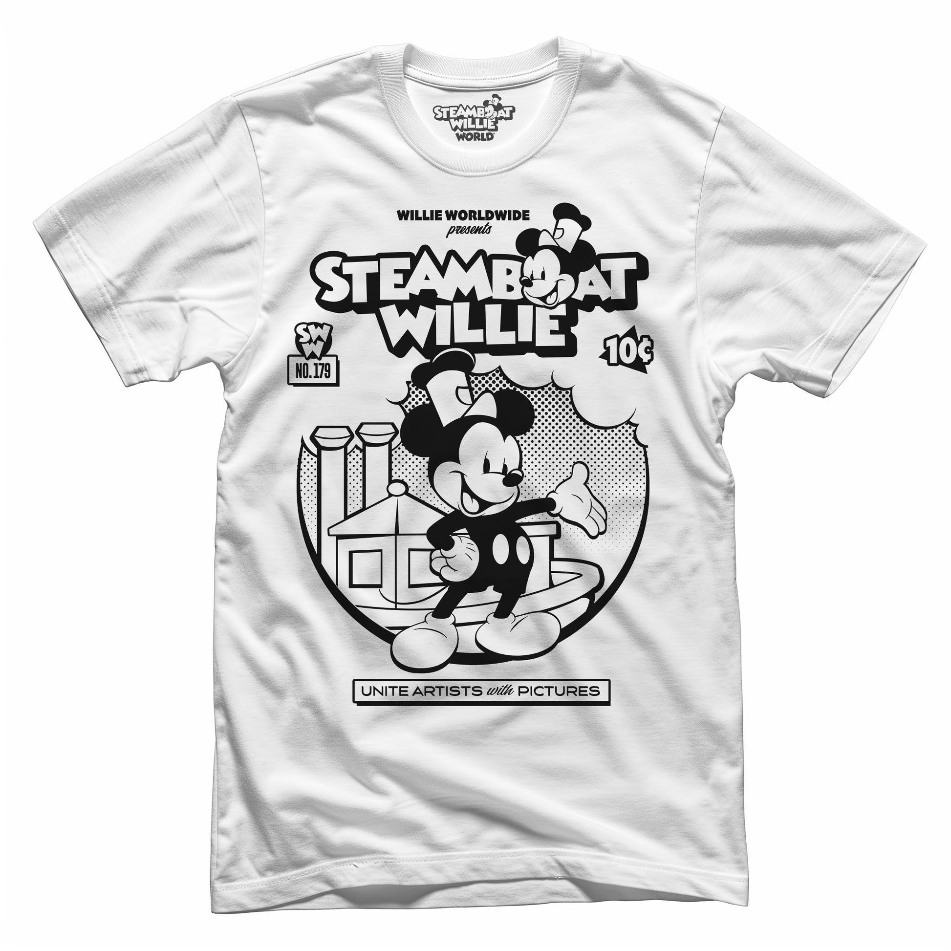 Welcome to My World! Tee - Steamboat Willie World