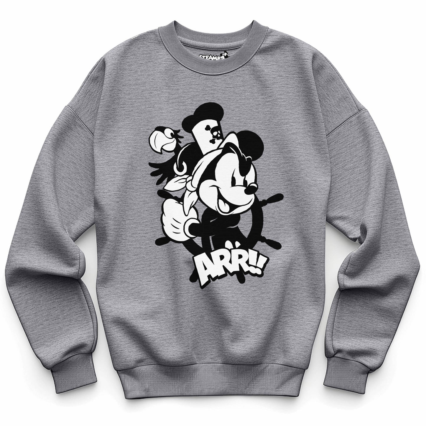 Yo Ho! Crewneck Sweatshirt - Steamboat Willie World