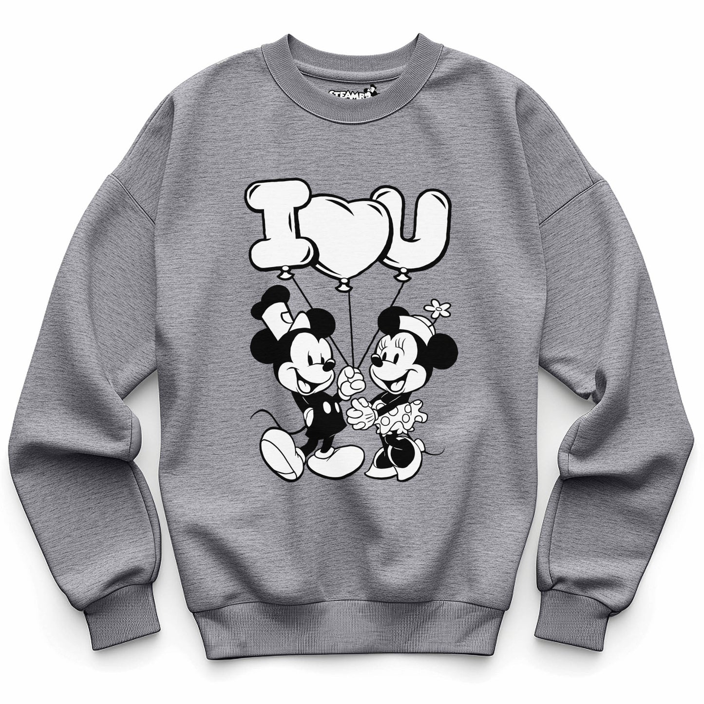 I Heart You! Crewneck Sweatshirt - Steamboat Willie World