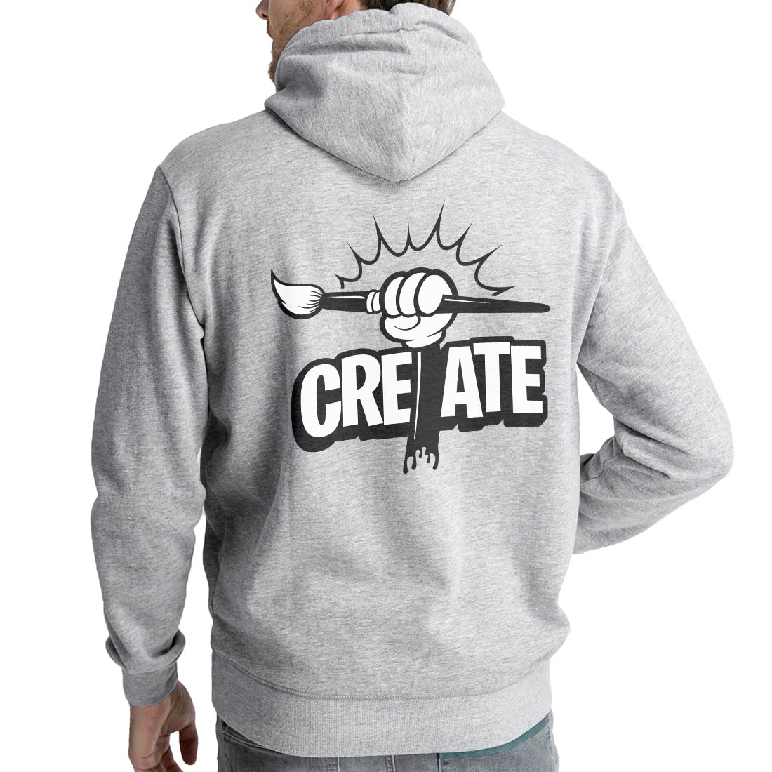 Create! Heavy Blend Zip Hoodie - Steamboat Willie World