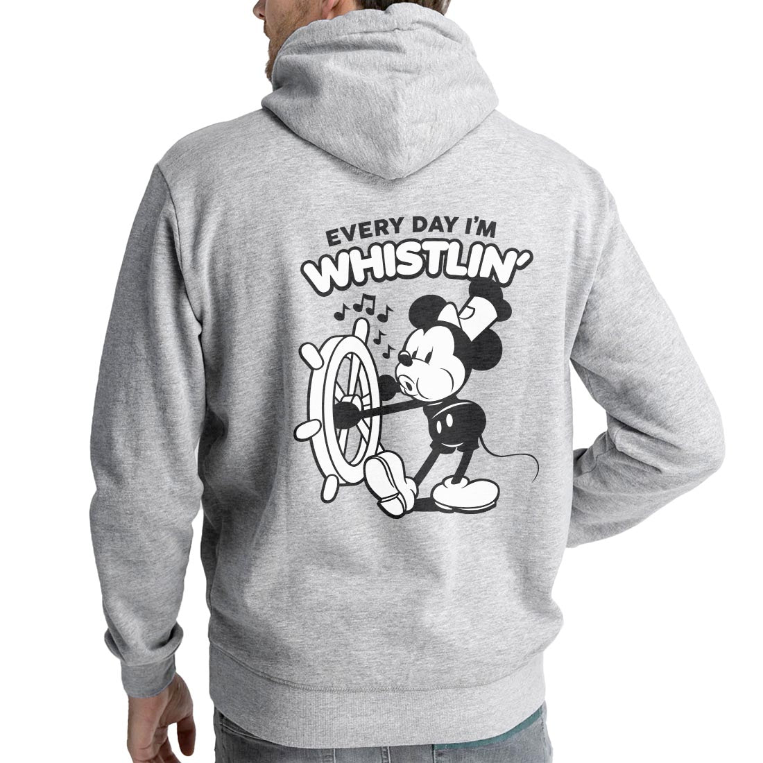 Every Day! Heavy Blend Zip Hoodie - Steamboat Willie World