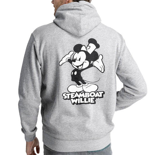 Hiya! Heavy Blend Zip Hoodie - Steamboat Willie World