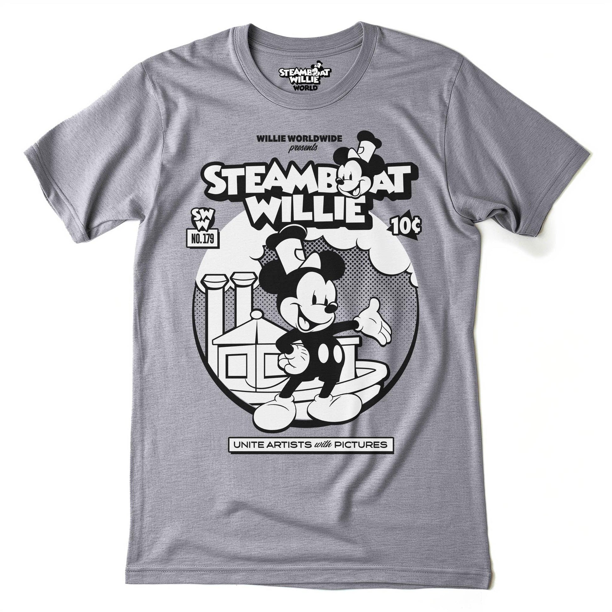 Welcome to My World! Tee - Steamboat Willie World