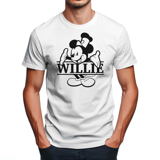 What's My Name? Tee - Steamboat Willie World