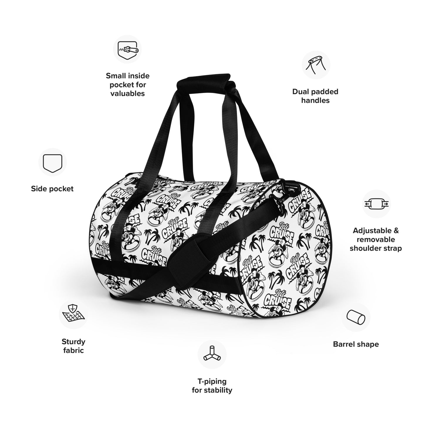 Let's Cruise! Gym Bag