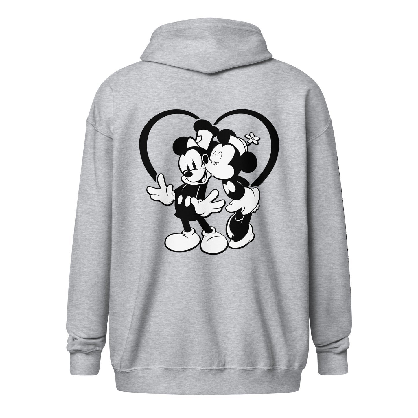 Kisses! Heavy Blend Zip Hoodie - Steamboat Willie World