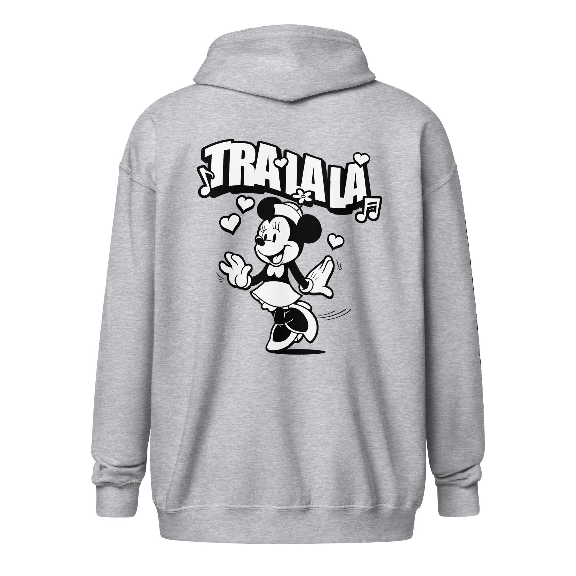 Tra-La-La! Heavy Blend Zip Hoodie - Steamboat Willie World