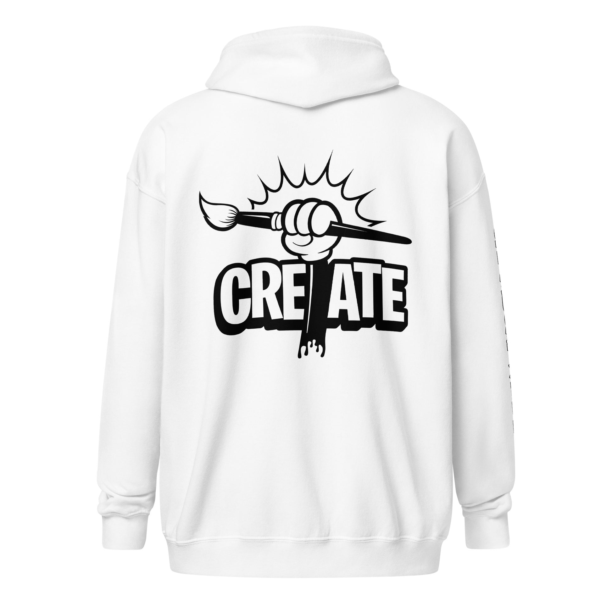 Create! Heavy Blend Zip Hoodie - Steamboat Willie World