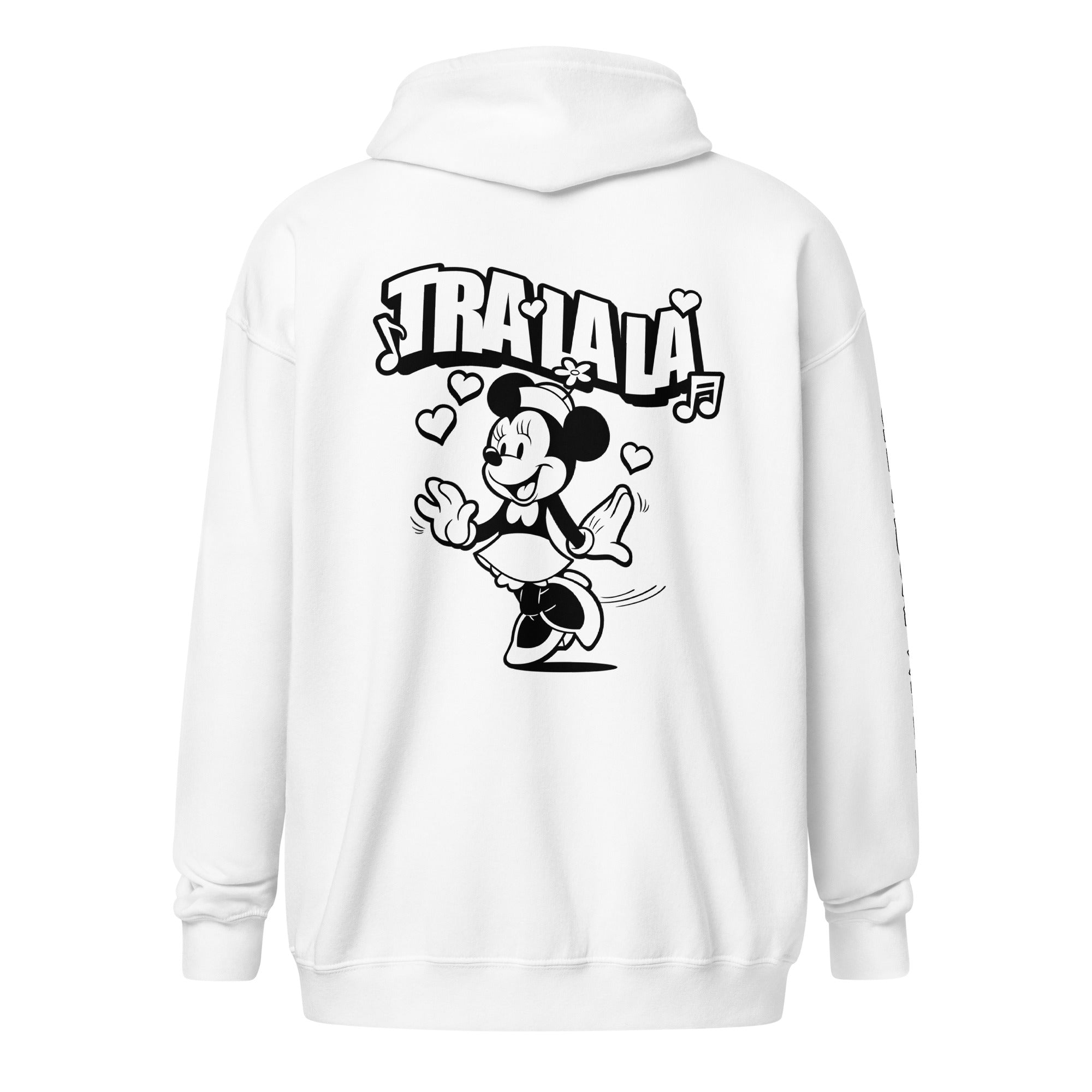 Tra-La-La! Heavy Blend Zip Hoodie - Steamboat Willie World