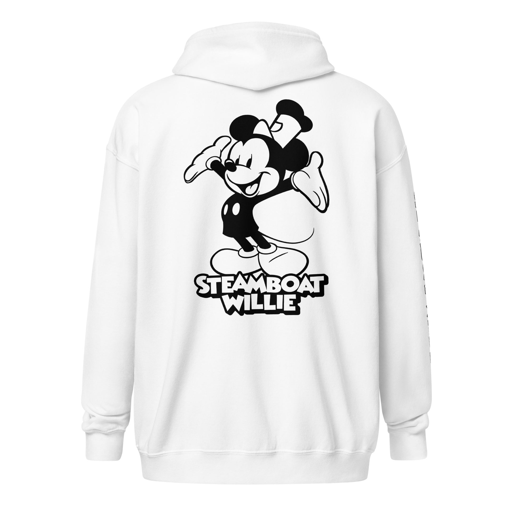 Hiya! Heavy Blend Zip Hoodie - Steamboat Willie World