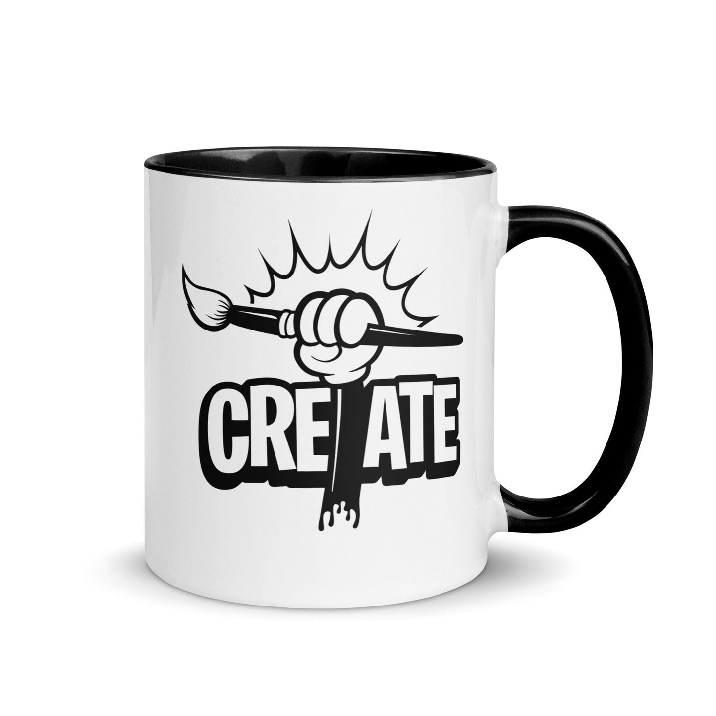 Create! Contrast Mug - Steamboat Willie World