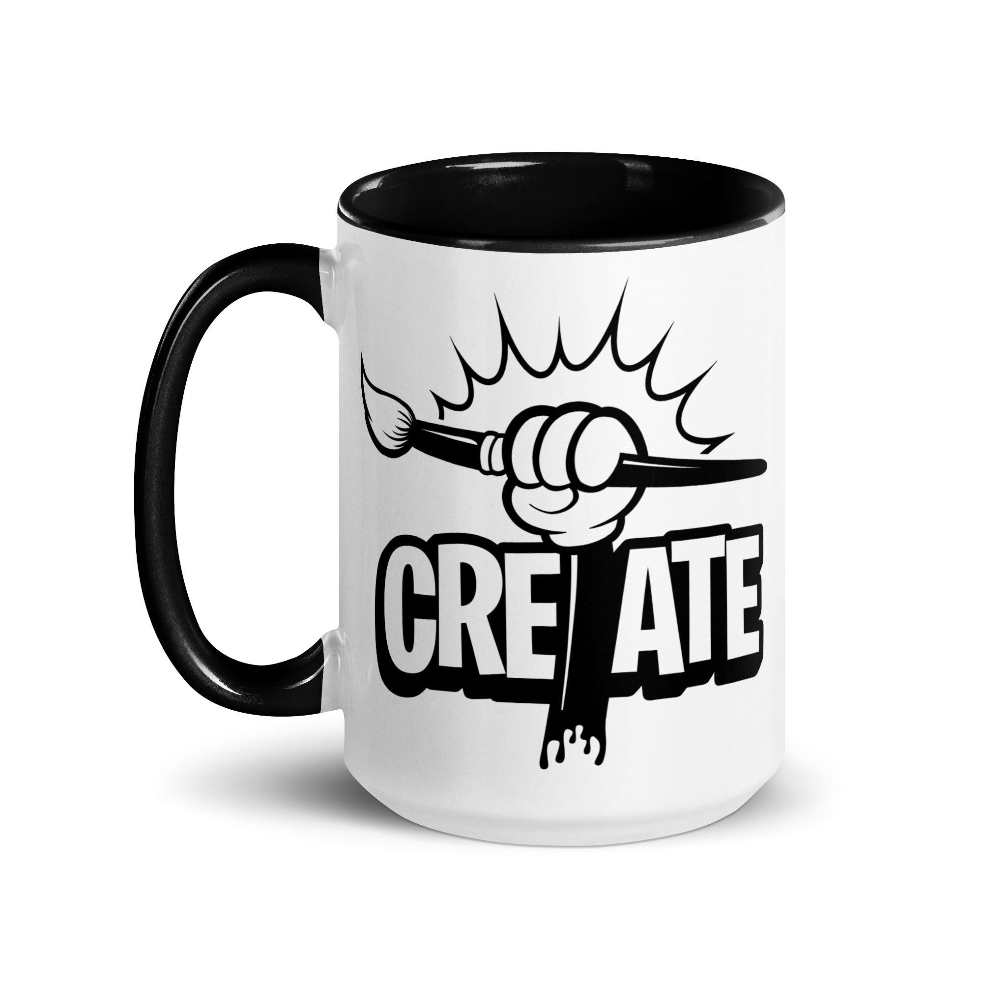 Create! Contrast Mug - Steamboat Willie World