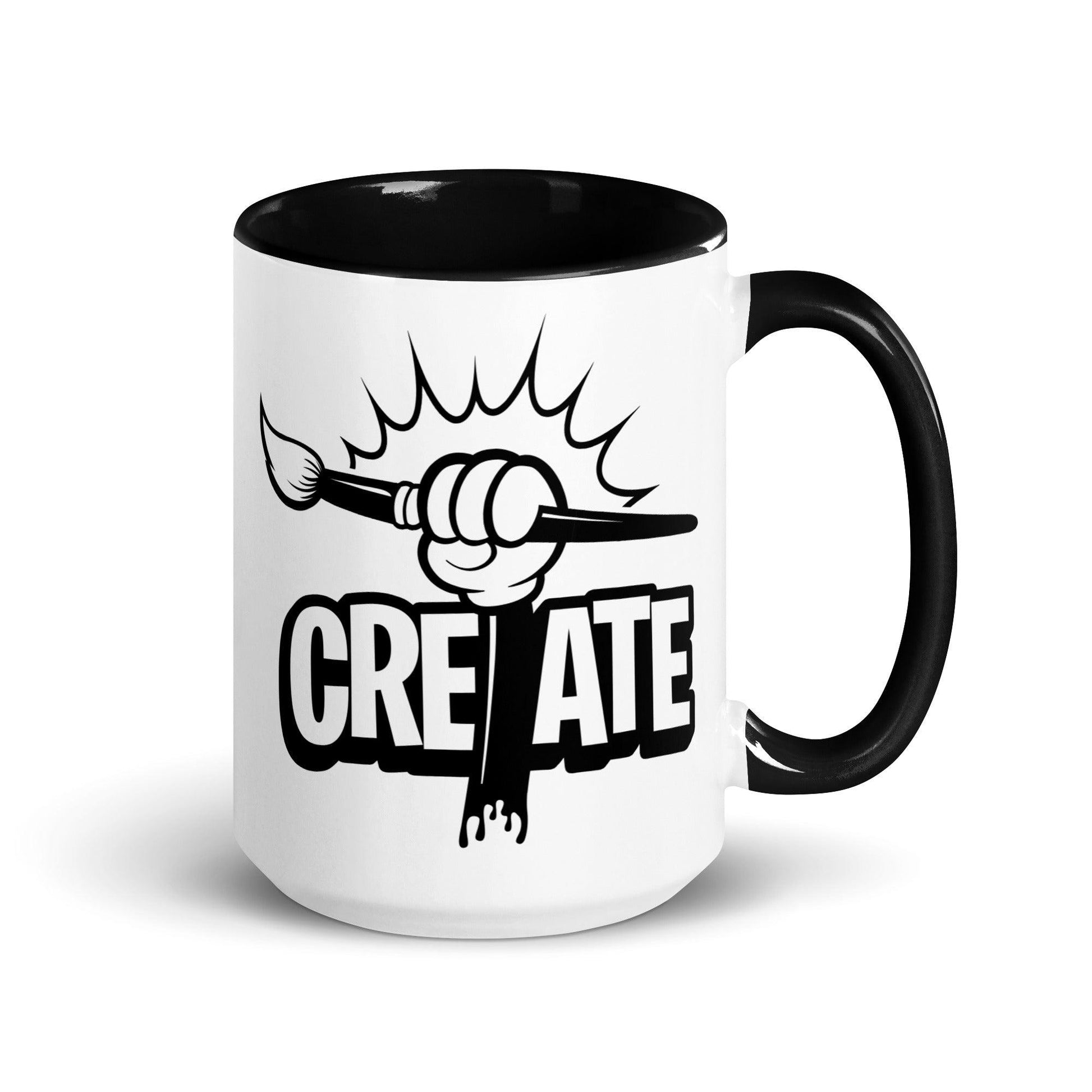 Create! Contrast Mug - Steamboat Willie World