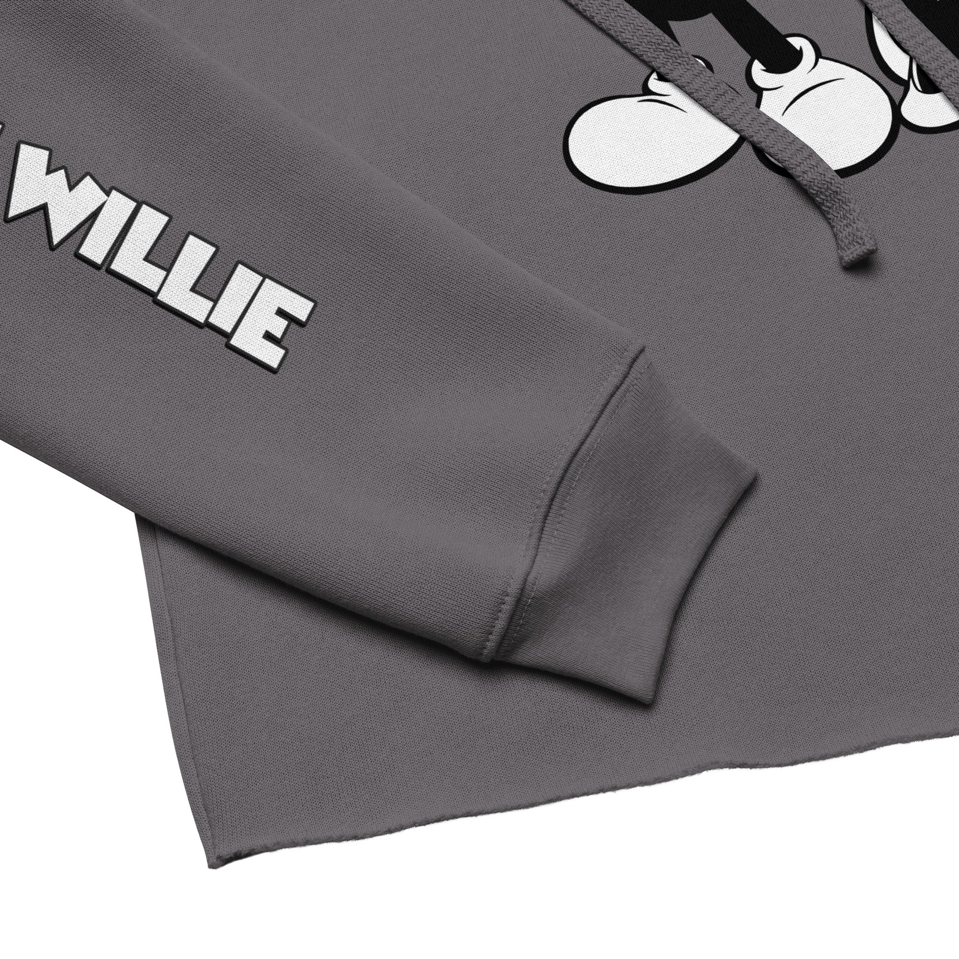 Kisses! Crop Hoodie - Steamboat Willie World